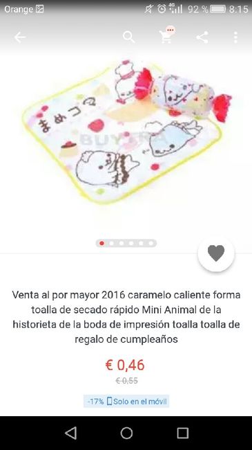 Toallas con formas muy baratas en aliexpress - 3