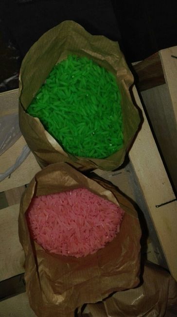 Caja y saquitos de arroz - 3