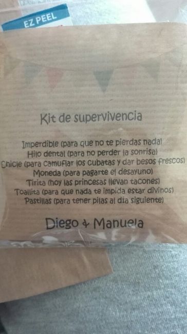 Mi kit de supervivencia - 2