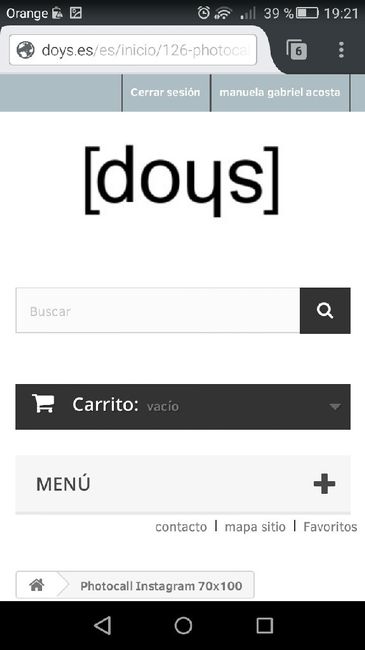 Mi cartel instagram de 15eur de doys - 1