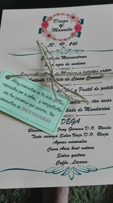 Diseño de mis menus y montaje :) - 2