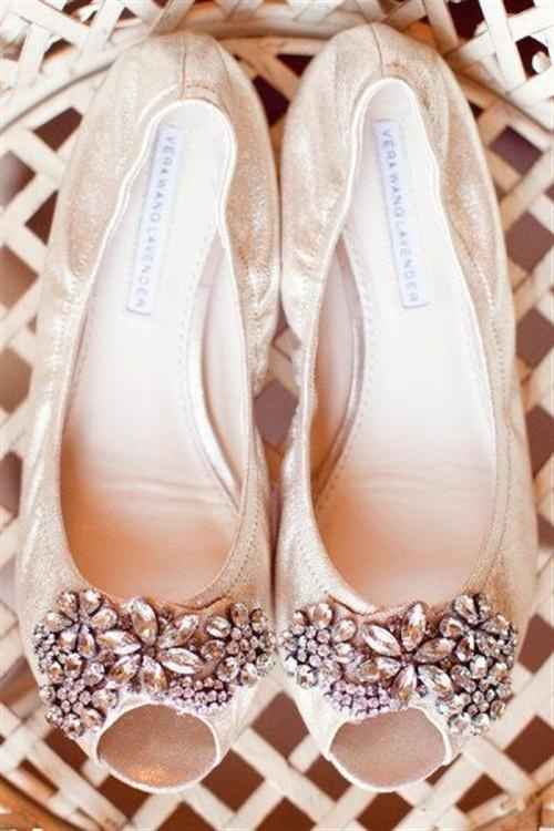 39 zapatos planos para novias - 26