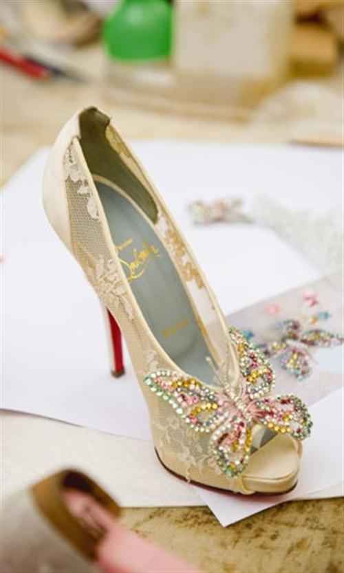 Inspiracion zapatos de novia: 33 tacones para novias atrevidas - 28