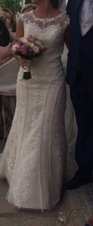 Modelo garbo novia d`art con velo o tocado? - 1