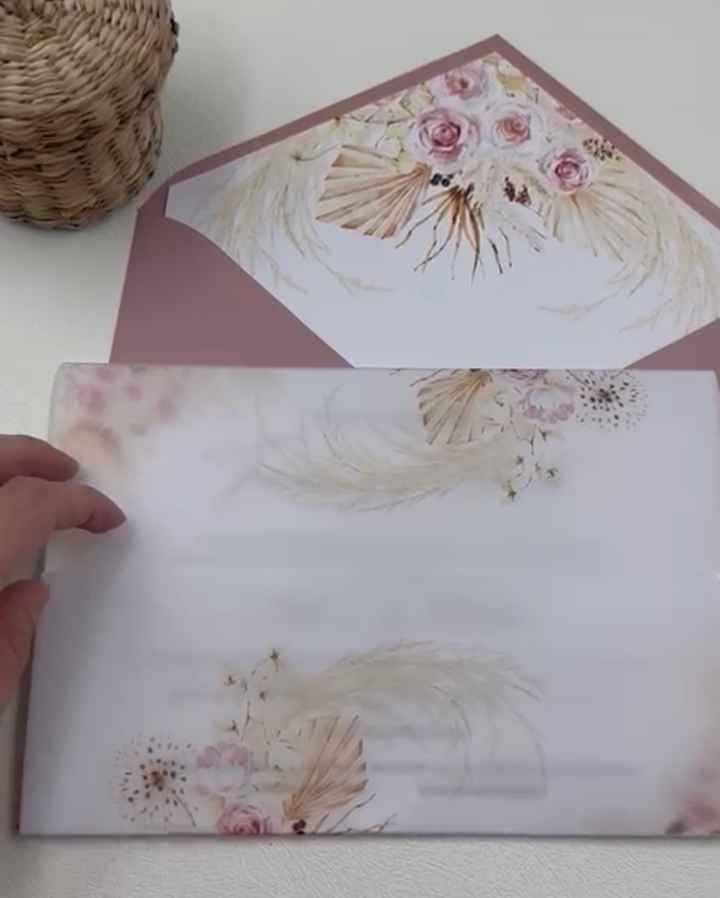 Un pequeño Adelanto de las Invitaciones - 1