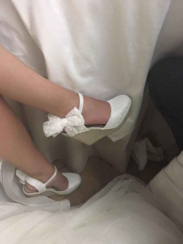  ¿cuántas novias se casan (o se han casado) con zapatos blancos? - 2