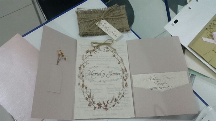 Modelo de invitaciones elegidas - 2