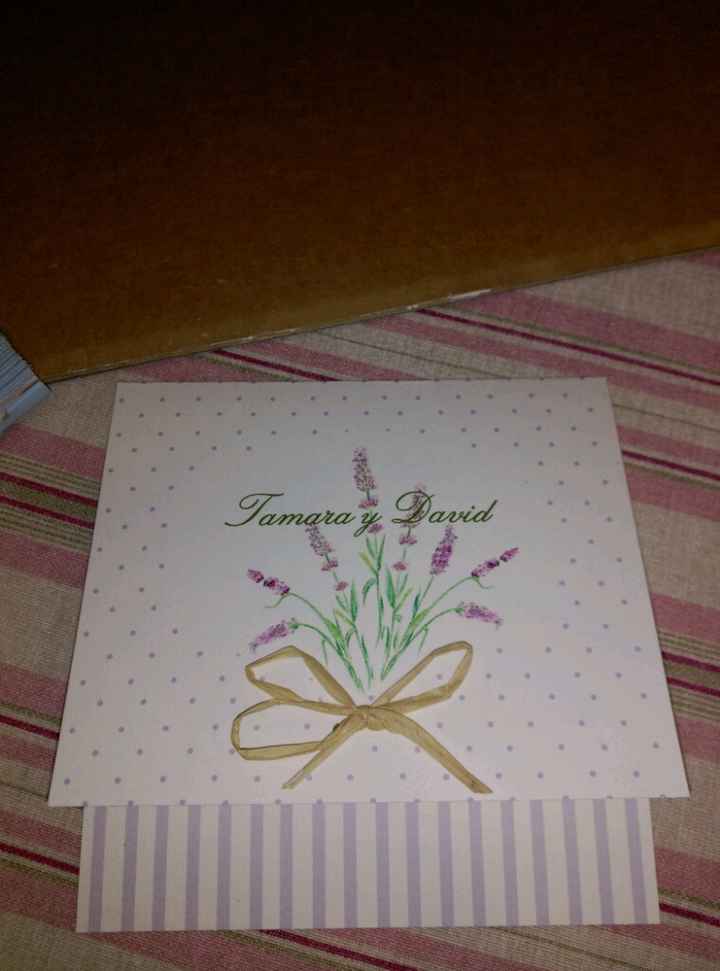 Ya tengo mis invitacioneees!!! que emoción!!!! - 1