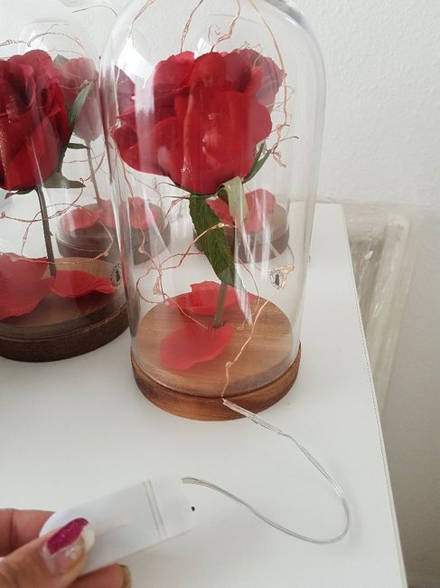 Urna con rosa - 1