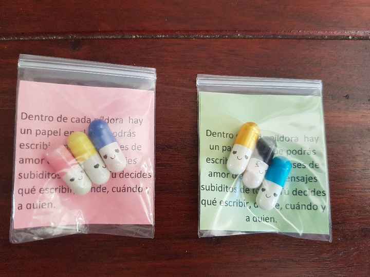 Detalles cápsulas para mensaje - 2
