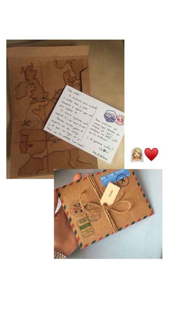 Invitaciones originales - 1