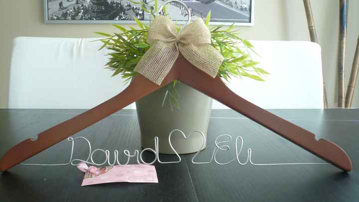 Percha para mi vestido