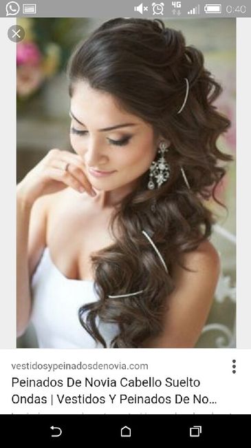 Que peinado le pondrias a este vestido? - 1