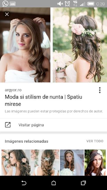 Que peinado le pondrias a este vestido? - 3