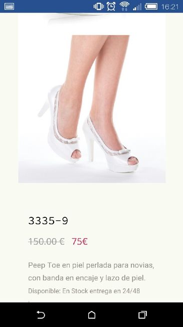 Zapatos novia online ? donde mas? - 1