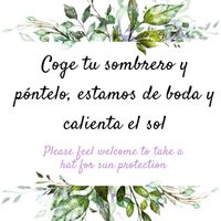 Cartel sombreros
