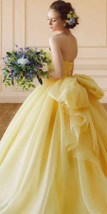 Color de la boda amarillo - 1