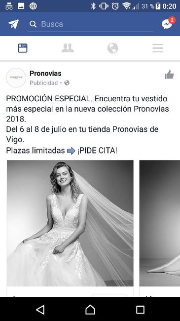 Venta pronovias 2018 - 1