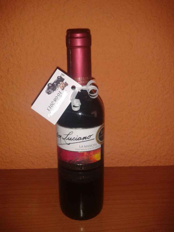 botella de vino para los hombres