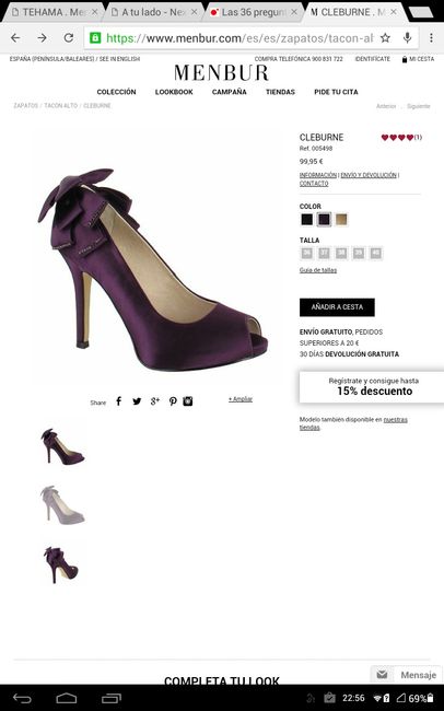 Zapatitos lilas ... - 2