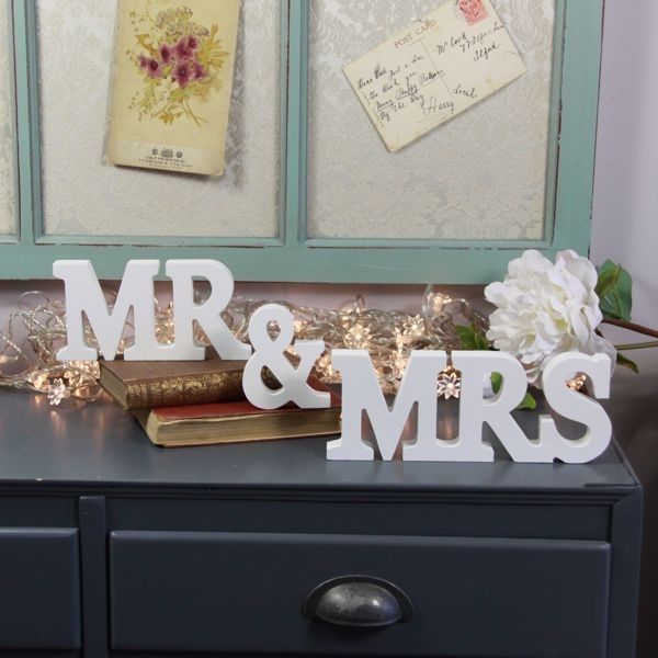 Letras MR & MRS