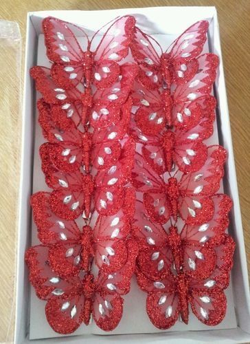 Mariposas para las cestas