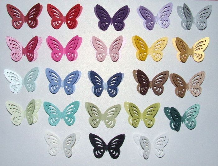Mariposas para sobre de la invitación