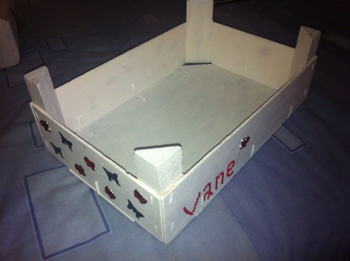Cajita para baño chicas