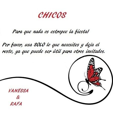 Cartel "kit emergencia" chicos