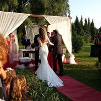 Mi vestido por detrás