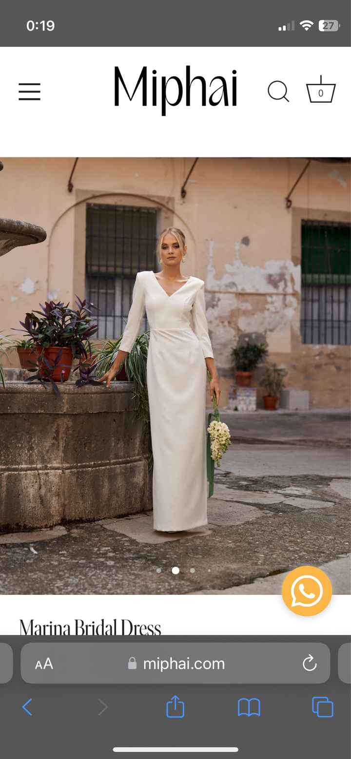 Qué vestido para la firma - 1