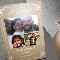 y mis otras invitaciones por fuera y...
