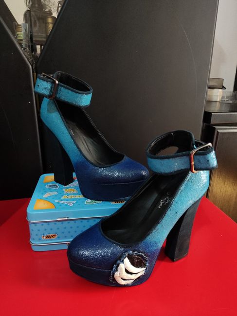 Zapatos diy novia cadaver - 1