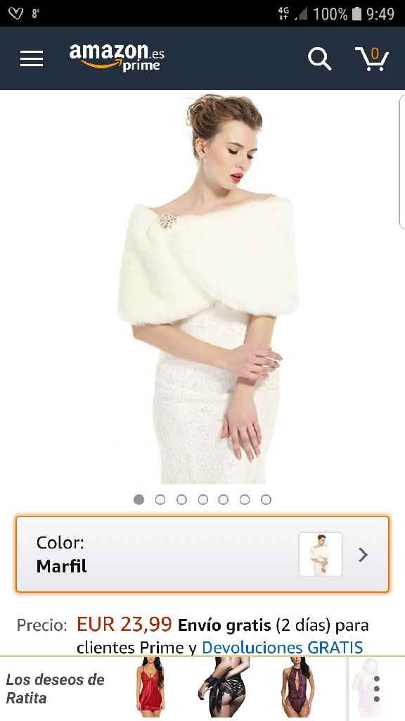 ¿abrigos para novias de invierno? - 1