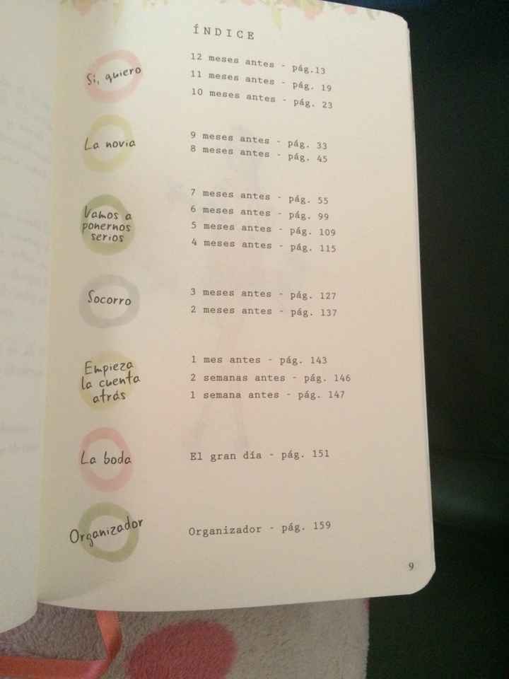 Mi agenda de boda! - 2
