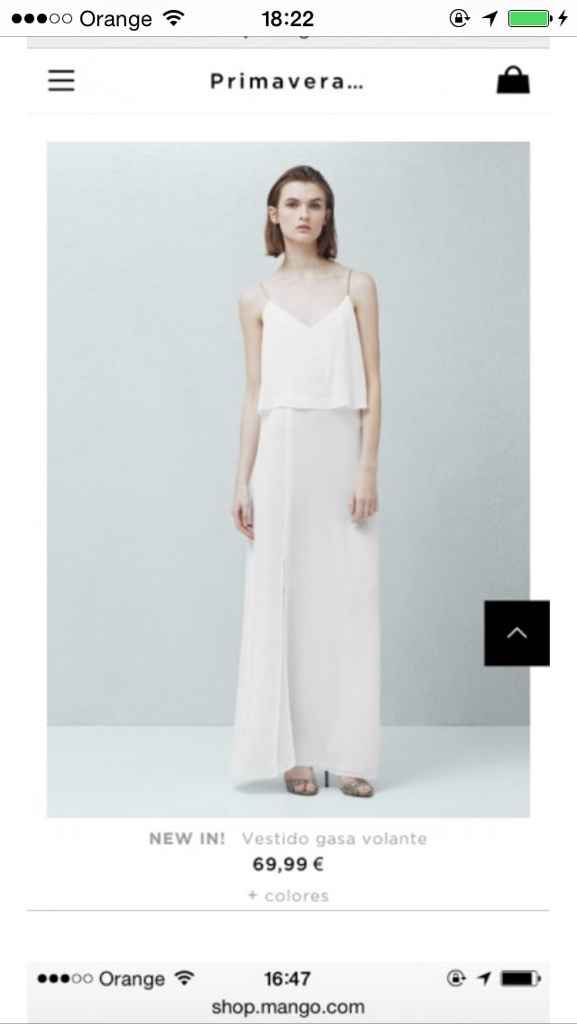 En busca de vestido para boda civil - 2