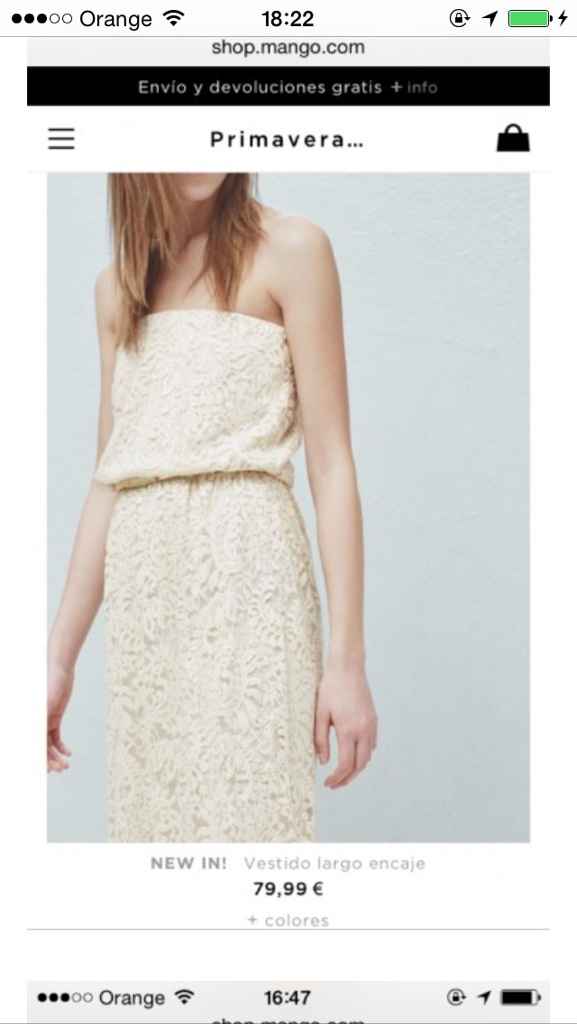 En busca de vestido para boda civil - 3