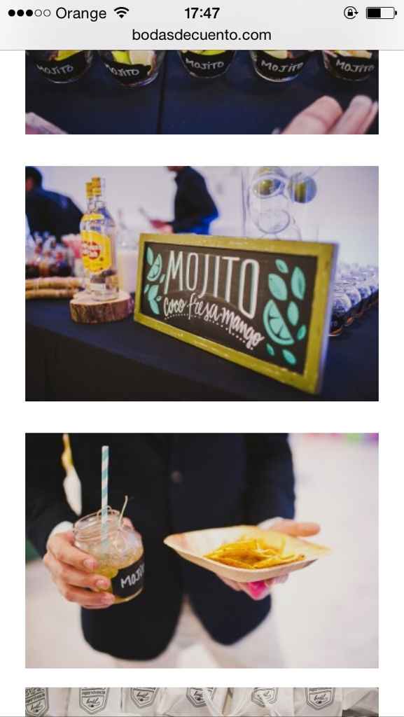 Mesa de mojitos !!! os gusta ?? me encanta !!!! - 2