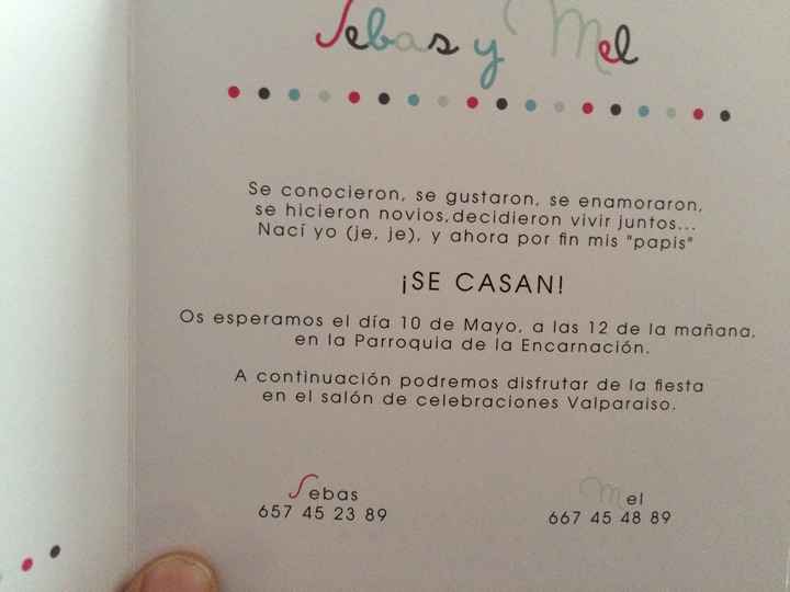Que poner en invitaciones cuando ya tienes una niña - 3