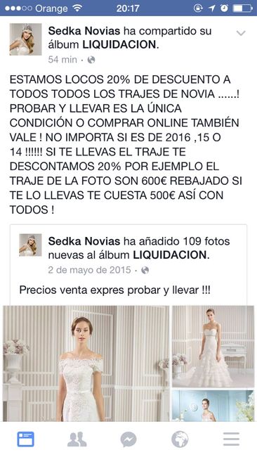 Vestidos liquidación - 1