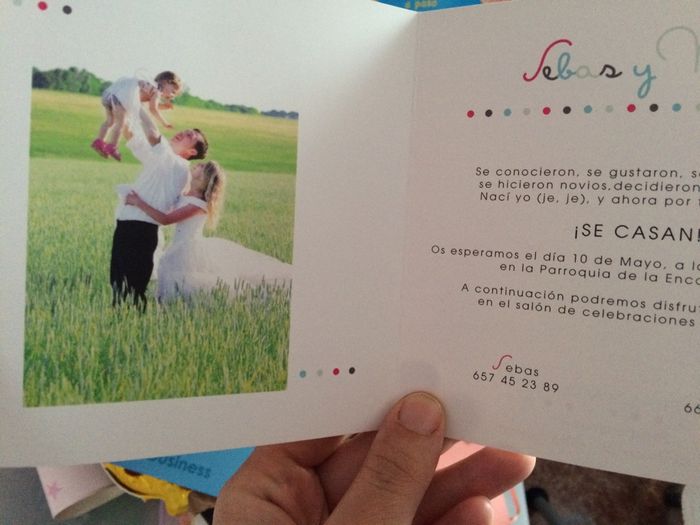 Que poner en invitaciones cuando ya tienes una niña - 2