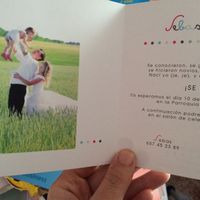 Que poner en invitaciones cuando ya tienes una niña - 2