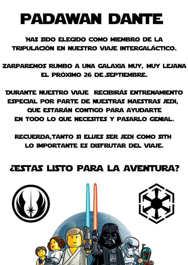 Invitación infantil 1