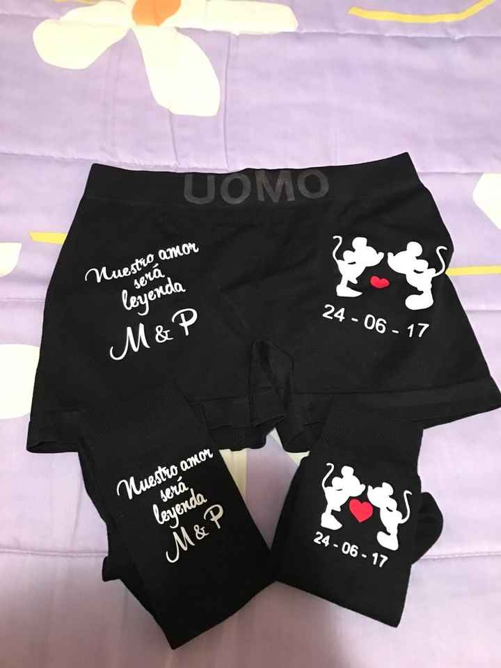 Celcetines y bóxer para el novio! - 1