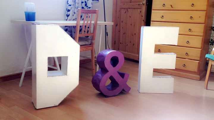 Letras gigantes 3D
