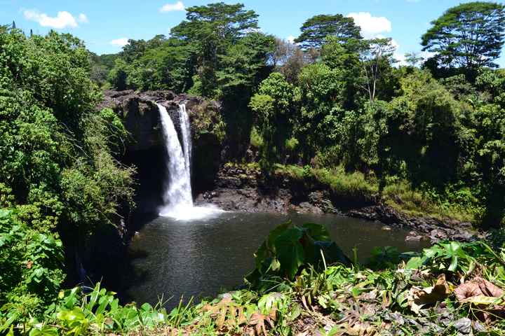 cascada en Big Island