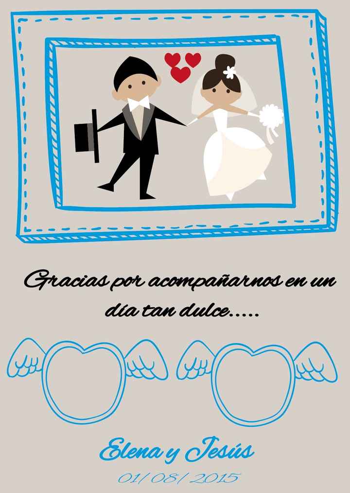 Tarjeta de agradecimiento