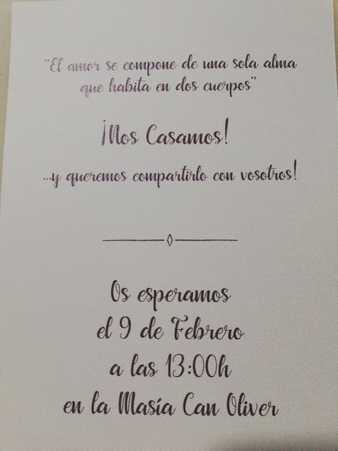 Invitaciones - 2