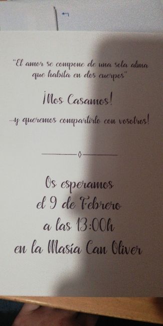 Invitaciones Boda Civil - 1