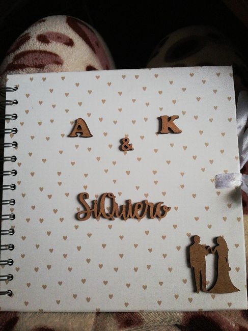 Libro de firmas en español - 1